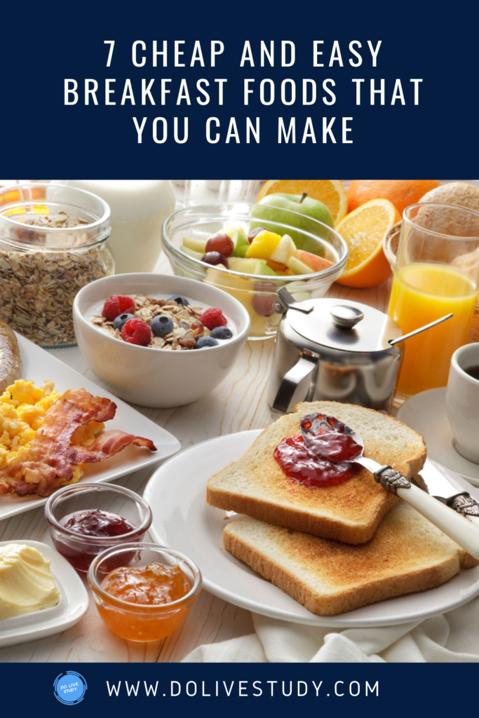 Budget-friendly breakfast staples