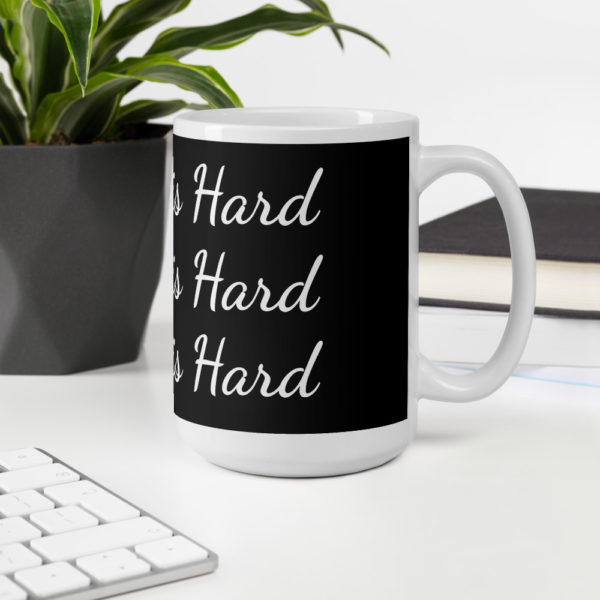 mockup 0258c071 600x600 - Black Adulting is Hard (x3) Mug