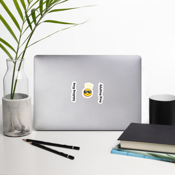 Adulting King Bubble-free stickers - Image 5