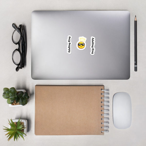 Adulting King Bubble-free stickers - Image 4