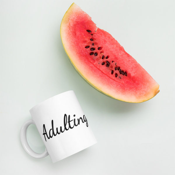 mockup 66597aa3 600x600 - White Adulting is Hard Mug