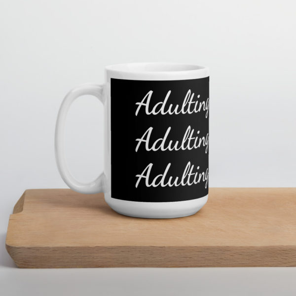 mockup 85669ba8 600x600 - Black Adulting is Hard (x3) Mug