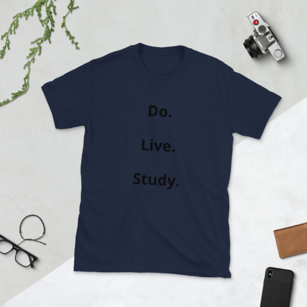 mockup 9870ec93 600x600 - Do. Live. Study. Short-Sleeve Unisex T-Shirt