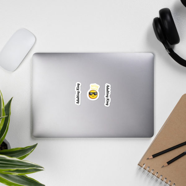 Adulting King Bubble-free stickers - Image 6