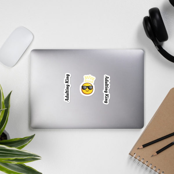 Adulting King Bubble-free stickers - Image 9