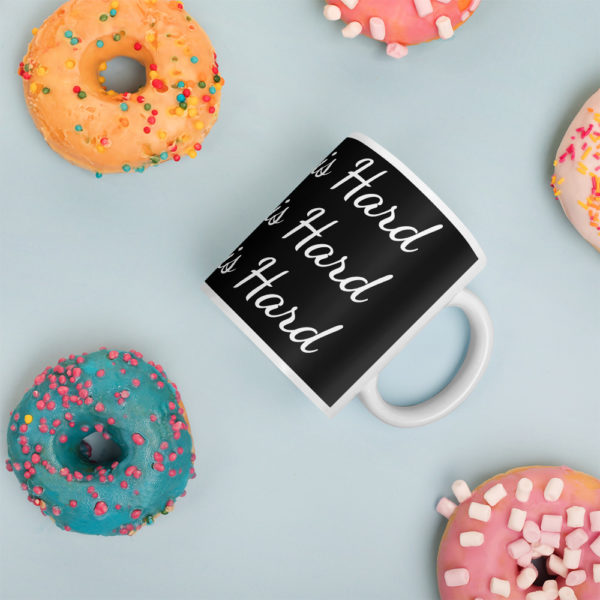 Black Adulting is Hard (x3) Mug