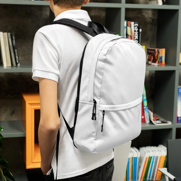 White Adulting Backpack - Image 2
