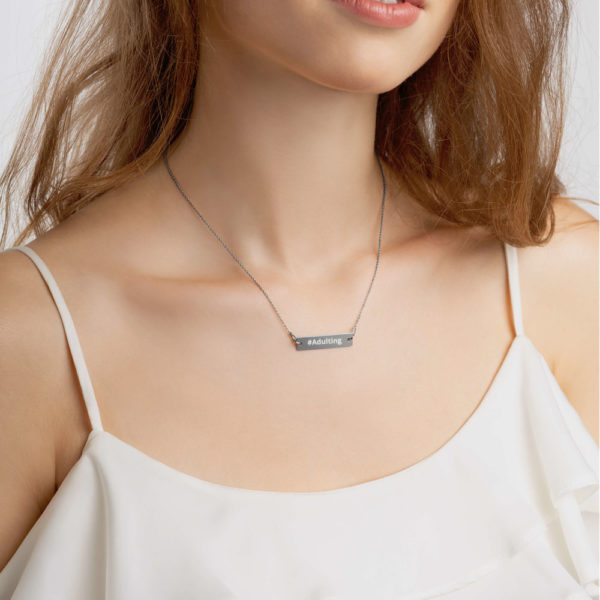 mockup fc9829d2 600x600 - Adulting Silver Bar Chain Necklace